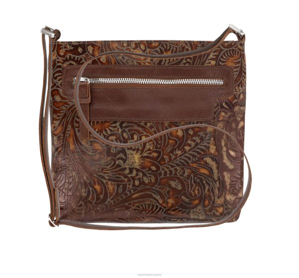 käsilaukut | SAS Shoes giselle ii crossbody käsilaukku kastanjanruskea kukka sukupuolineutraali XTJ24Z556