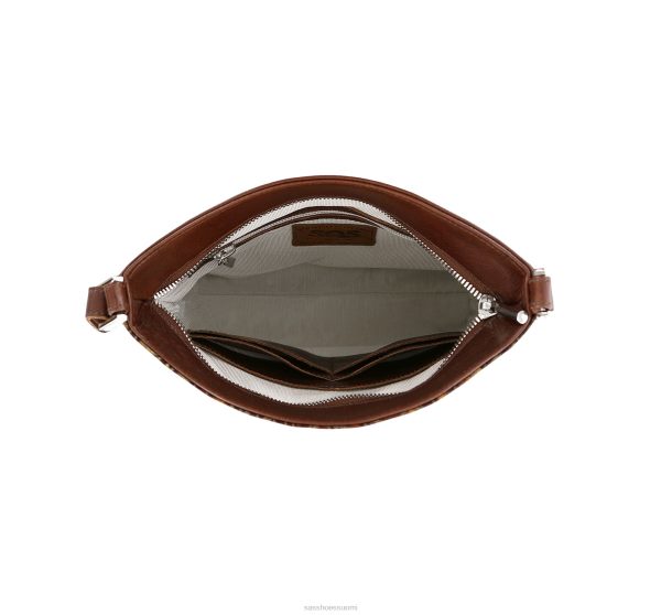 käsilaukut | SAS Shoes giselle ii crossbody käsilaukku kastanjanruskea kukka sukupuolineutraali XTJ24Z556
