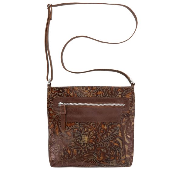 käsilaukut | SAS Shoes giselle ii crossbody käsilaukku kastanjanruskea kukka sukupuolineutraali XTJ24Z556