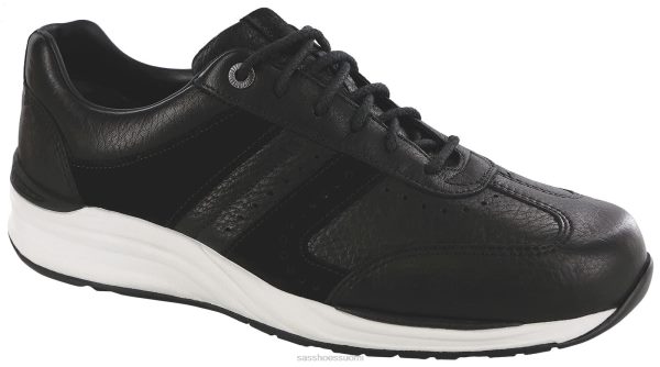 lenkkarit | SAS Shoes camino nauhalliset tennarit musta miehet XTJ24Z533