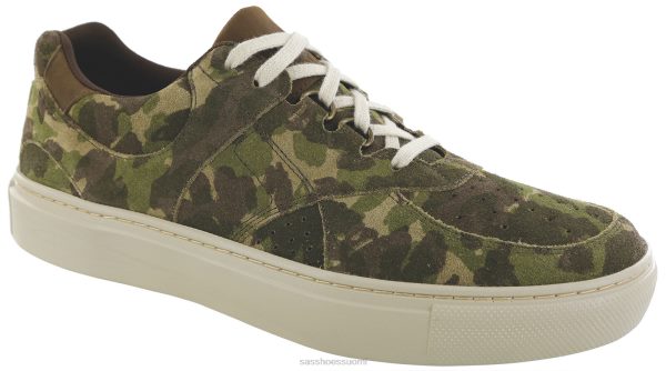 lenkkarit | SAS Shoes high street nauhalliset tennarit camo miehet XTJ24Z526