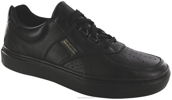 lenkkarit | SAS Shoes high street nauhalliset tennarit mattamusta miehet XTJ24Z529