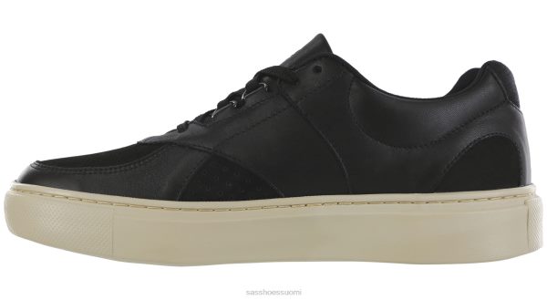 lenkkarit | SAS Shoes high street nauhalliset tennarit mustaa tuhkaa miehet XTJ24Z532