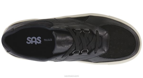 lenkkarit | SAS Shoes high street nauhalliset tennarit mustaa tuhkaa miehet XTJ24Z532