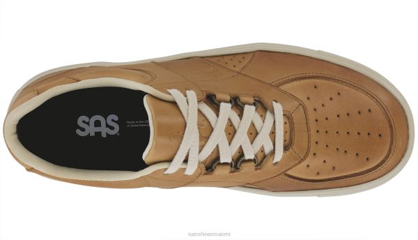 lenkkarit | SAS Shoes high street nauhalliset tennarit pähkinänruskea miehet XTJ24Z527