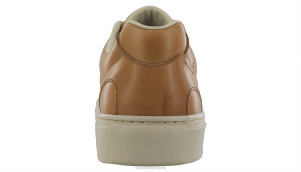 lenkkarit | SAS Shoes high street nauhalliset tennarit pähkinänruskea miehet XTJ24Z527