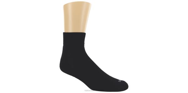 Lisätarvikkeet SAS Shoes qtr miehistön socksarge musta miehet XTJ24Z547