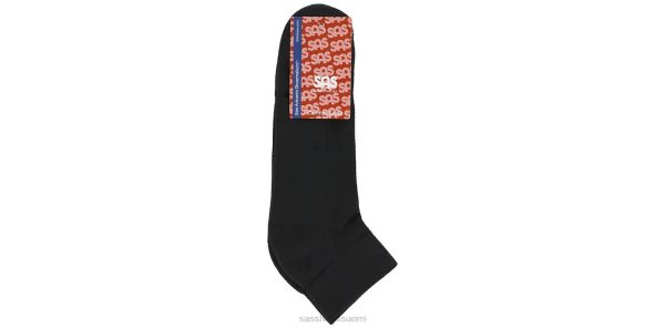 Lisätarvikkeet SAS Shoes qtr miehistön socksarge musta miehet XTJ24Z547