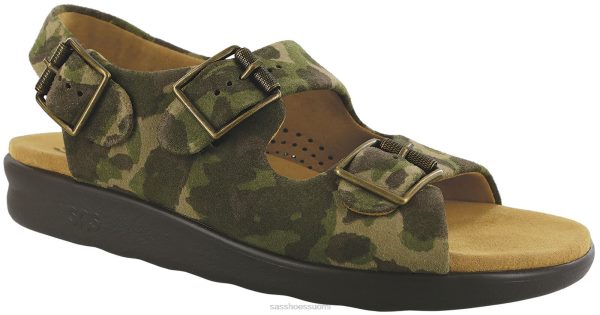 sandaalit | SAS Shoes bravo kantaremmi sandaali camo miehet XTJ24Z536