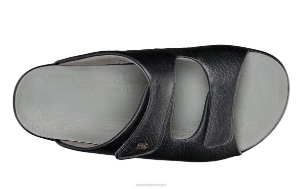sandaalit | SAS Shoes encore slide sandaali musta miehet XTJ24Z540