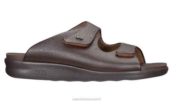 sandaalit | SAS Shoes encore slide sandaali ruskea miehet XTJ24Z518