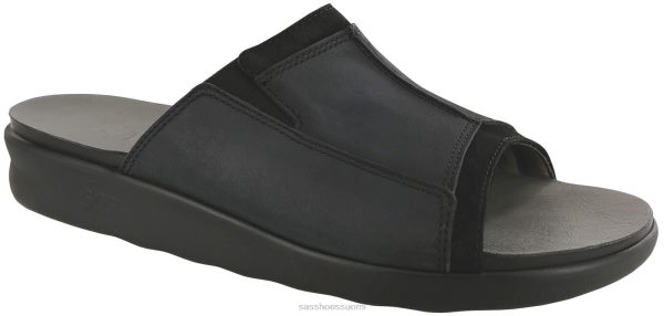 sandaalit | SAS Shoes matka liukusandaali nero miehet XTJ24Z517