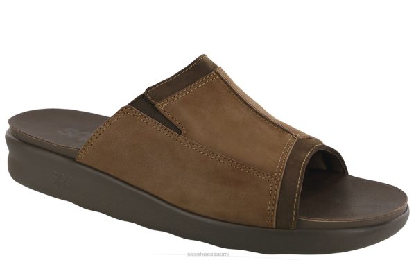 sandaalit | SAS Shoes matka liukusandaali ruskea miehet XTJ24Z539