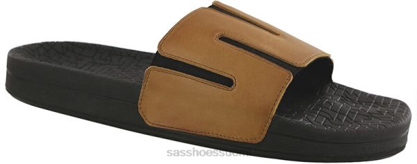sandaalit | SAS Shoes reuna liukuva sandaali pähkinänruskea miehet XTJ24Z524