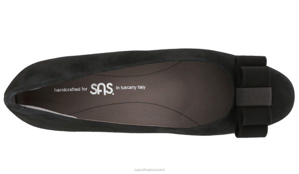 juhlakengät SAS Shoes audrey wedge pumppu musta mokka naiset XTJ24Z412
