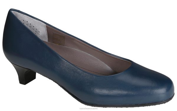 juhlakengät SAS Shoes elaine kitten heel laivasto naiset XTJ24Z366