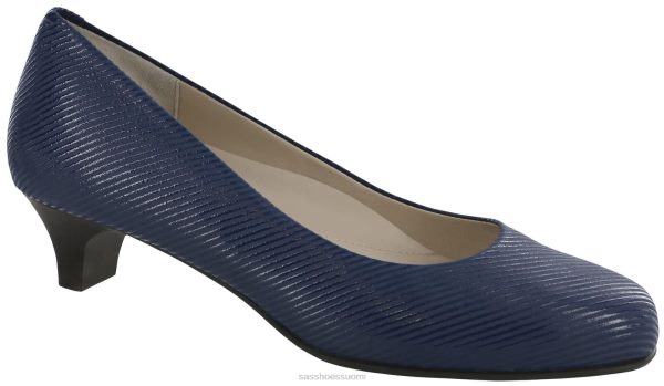juhlakengät SAS Shoes elaine kitten heel laivasto raita naiset XTJ24Z370