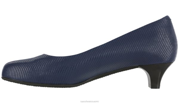 juhlakengät SAS Shoes elaine kitten heel laivasto raita naiset XTJ24Z370