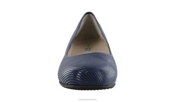juhlakengät SAS Shoes elaine kitten heel laivasto raita naiset XTJ24Z370