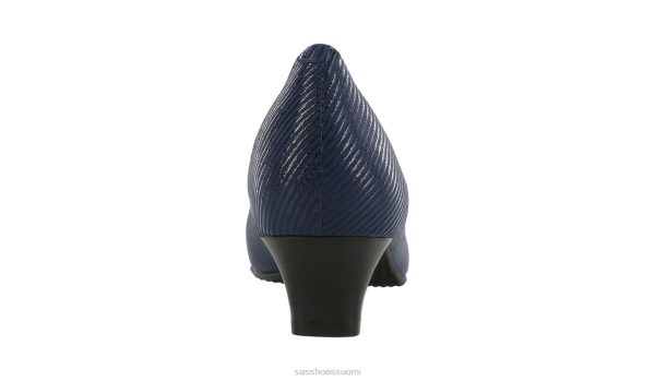 juhlakengät SAS Shoes elaine kitten heel laivasto raita naiset XTJ24Z370