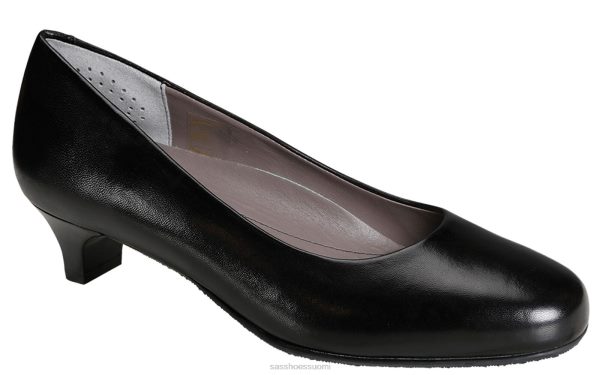 juhlakengät SAS Shoes elaine kitten heel musta naiset XTJ24Z369