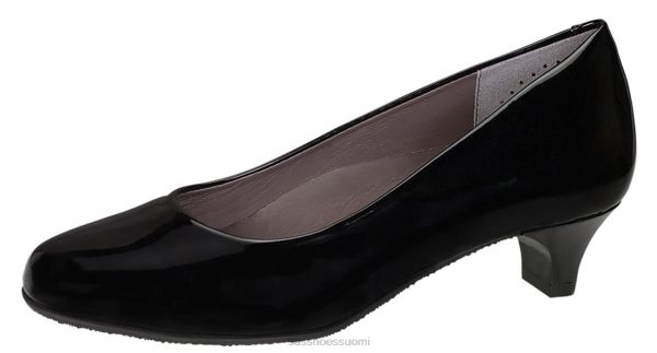 juhlakengät SAS Shoes elaine kitten heel musta patentti naiset XTJ24Z343