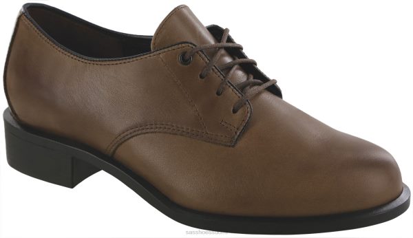 juhlakengät SAS Shoes liitteenä oleva oxford-mekkokenkä tumma puu naiset XTJ24Z424
