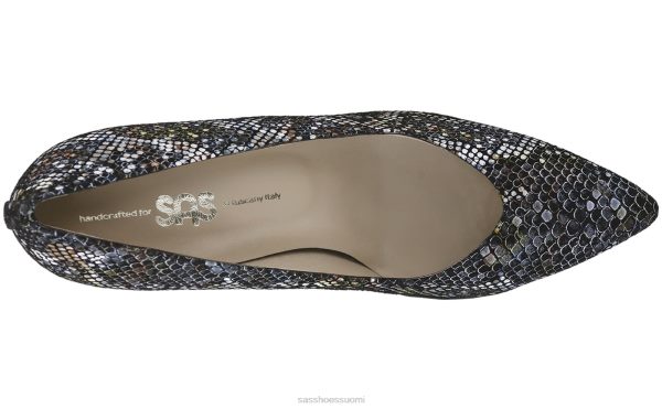 juhlakengät SAS Shoes moxie kissan kantapää multikäärme musta naiset XTJ24Z359