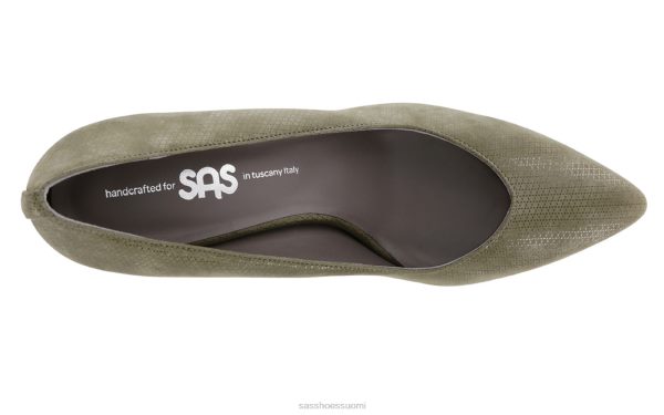 juhlakengät SAS Shoes moxie kissan kantapää vihreä tundra naiset XTJ24Z363