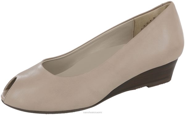 juhlakengät SAS Shoes scarlett peep toe wedge sieni naiset XTJ24Z372