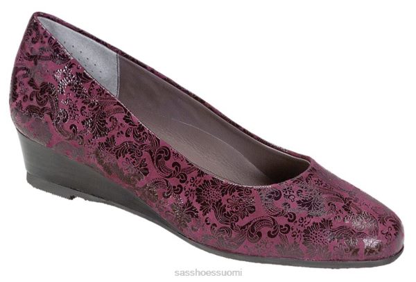juhlakengät SAS Shoes sofian kiilapumppu viiniä naiset XTJ24Z315