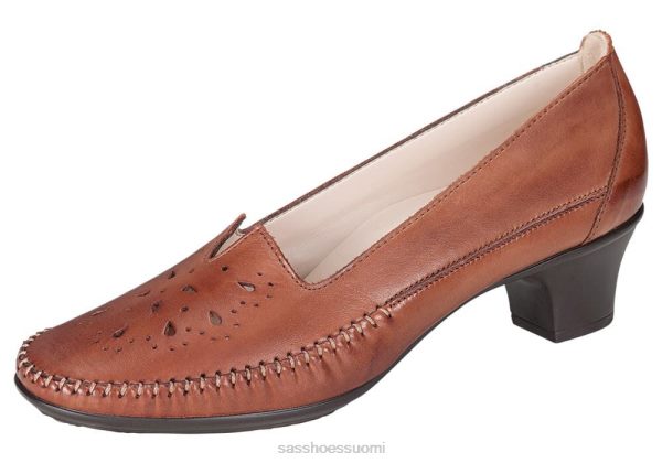 juhlakengät SAS Shoes sonyo slip on kantapää alfa ruskea naiset XTJ24Z353