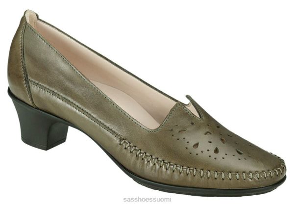 juhlakengät SAS Shoes sonyo slip on kantapää alfa vihreä naiset XTJ24Z354