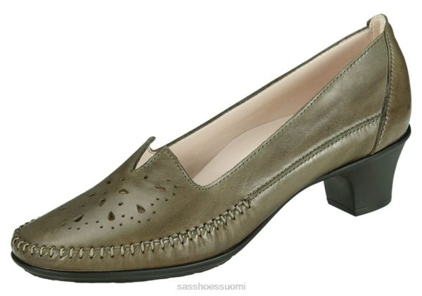 juhlakengät SAS Shoes sonyo slip on kantapää alfa vihreä naiset XTJ24Z354