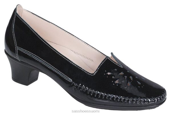 juhlakengät SAS Shoes sonyo slip on kantapää musta naiset XTJ24Z341
