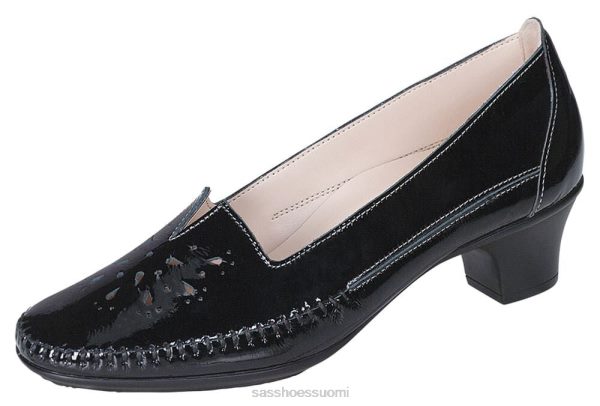 juhlakengät SAS Shoes sonyo slip on kantapää musta naiset XTJ24Z341