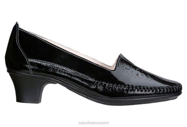 juhlakengät SAS Shoes sonyo slip on kantapää musta naiset XTJ24Z341