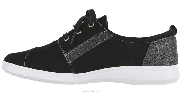 lenkkarit | SAS Shoes marnie nauhalliset tennarit musta/kiiltävä naiset XTJ24Z288