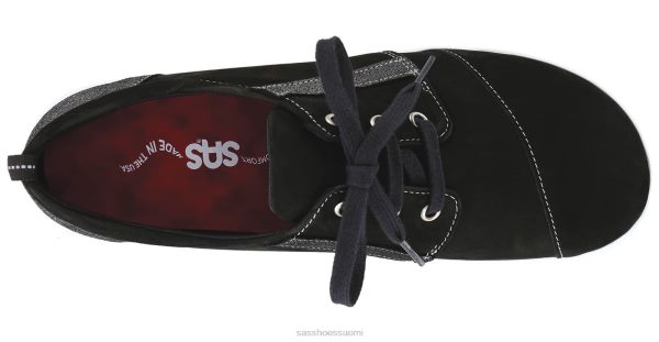 lenkkarit | SAS Shoes marnie nauhalliset tennarit musta/kiiltävä naiset XTJ24Z288
