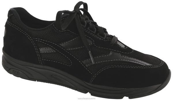 lenkkarit | SAS Shoes tour mesh nauhalliset tennarit musta naiset XTJ24Z295
