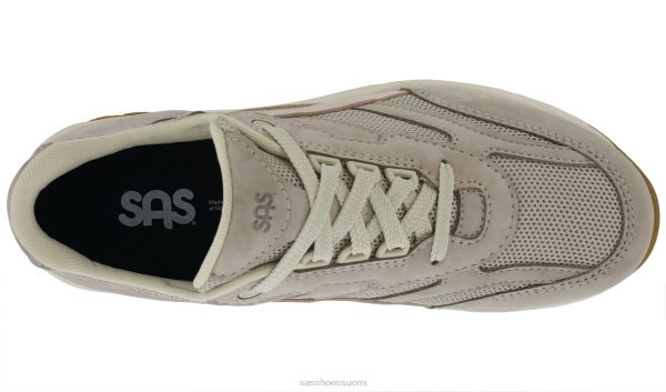 lenkkarit | SAS Shoes tour mesh nauhalliset tennarit taupe/vaaleanpunainen naiset XTJ24Z297