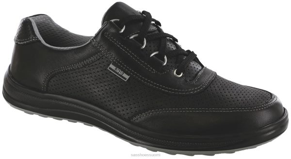 lenkkarit | SAS Shoes urheilullinen lux nauhallinen lenkkari musta perf naiset XTJ24Z20