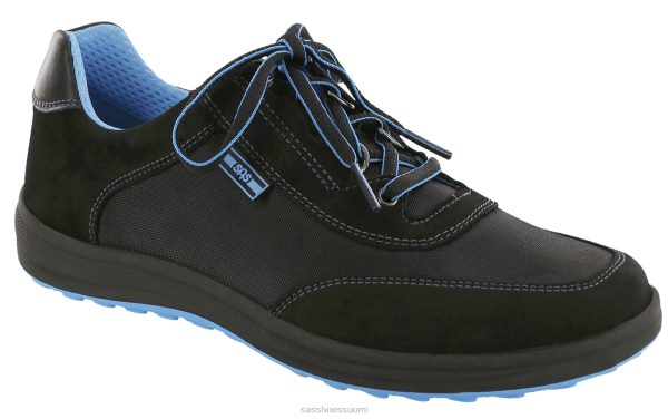 lenkkarit | SAS Shoes urheilullinen nauhallinen lenkkari musta naiset XTJ24Z304