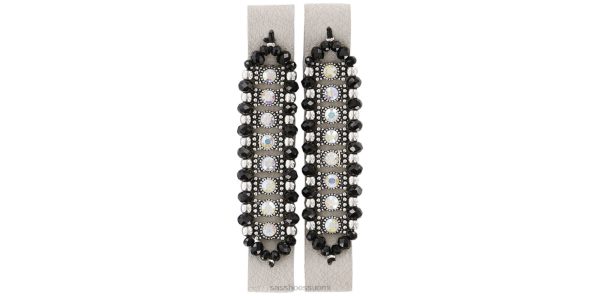 Lisätarvikkeet SAS Shoes bling glam verkkopellava/hopea naiset XTJ24Z449