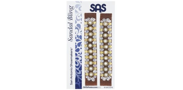 Lisätarvikkeet SAS Shoes bling kulta kudottu brandy/keltainen naiset XTJ24Z448
