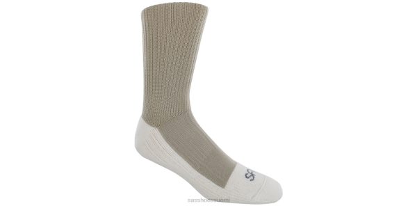 Lisätarvikkeet SAS Shoes diabeettinen miehistön socksarge khaki naiset XTJ24Z482
