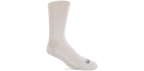 Lisätarvikkeet SAS Shoes diabeettinen miehistön socksarge valkoinen naiset XTJ24Z467