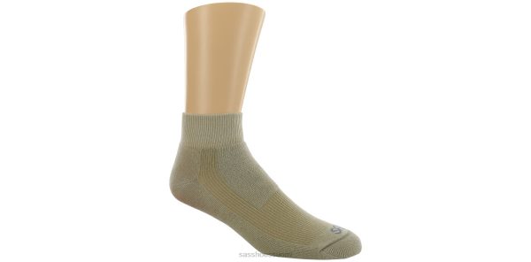 Lisätarvikkeet SAS Shoes qtr kävelysukat khaki naiset XTJ24Z502