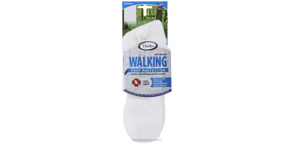 Lisätarvikkeet SAS Shoes thorlo mini crew socksarge valkoinen naiset XTJ24Z505
