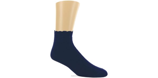 Lisätarvikkeet SAS Shoes virkatut verkkosukat laivasto naiset XTJ24Z497